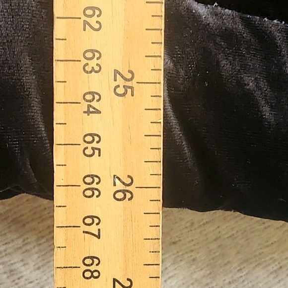 Talbots Effortless Velvet Down Puffer Vest Women's L Dark Navy Blue Pockets - Picture 8 of 8